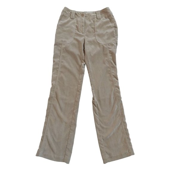 Davis Brooks Pants - David Brooks Tan Corduroy Boot Cut Pants Women's Sz 4